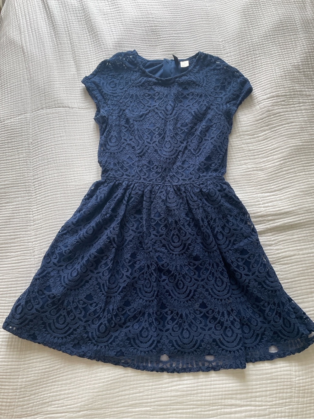 H&M Navy Lace Women’s Mini Dress